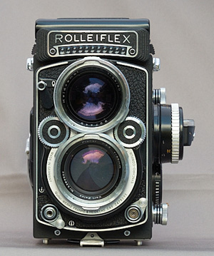 Fotografei você na minha Rolleiflex