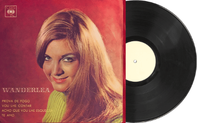 Disco de Wanderléa de 1967 incluindo Prova de Fogo